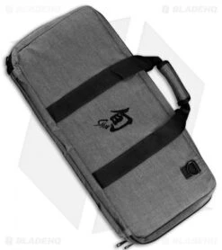 Shun 20-Slot Gray/Black Knife Roll W/Straps - DM0886