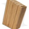Shun 6-Slot Sidecar Steak Knife Bamboo Block - DM0842