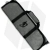 Shun 8-Slot Gray/Black Knife Roll W/Straps - DM0884