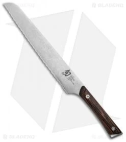 Shun Kanso 9" Bread Kitchen Knife Wenge Wood