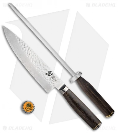 Shun Premier 3-Piece Build-A-Block Kitchen Knife Bamboo Block Set Pakkawood - Image 7