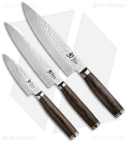 Shun Premier 3-Piece Starter Set Pakkawood